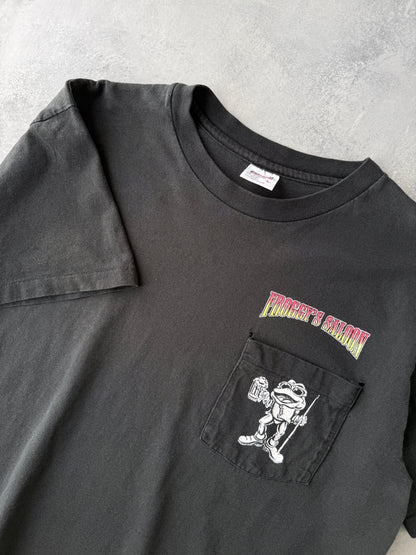Froggy's Saloon Pocket T-Shirt 90's - Large