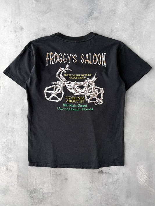 Froggy's Saloon Pocket T-Shirt 90's - Large