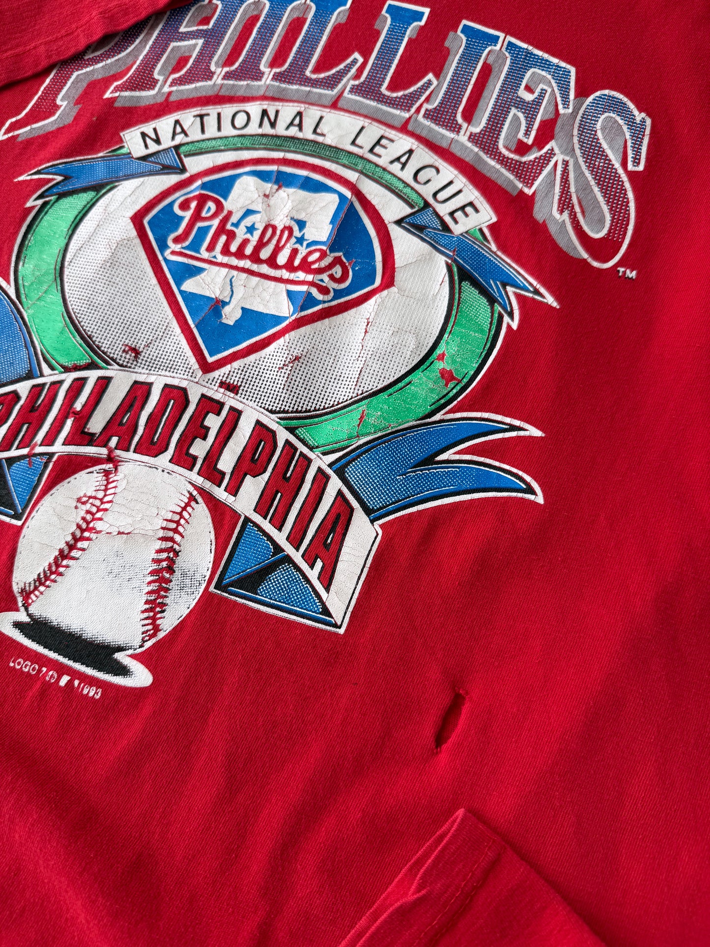 Philadelphia Phillies T-Shirt '93 - Medium