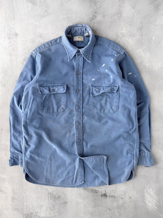 L.L. Bean Chamois Flannel Shirt 90's - Medium / Large