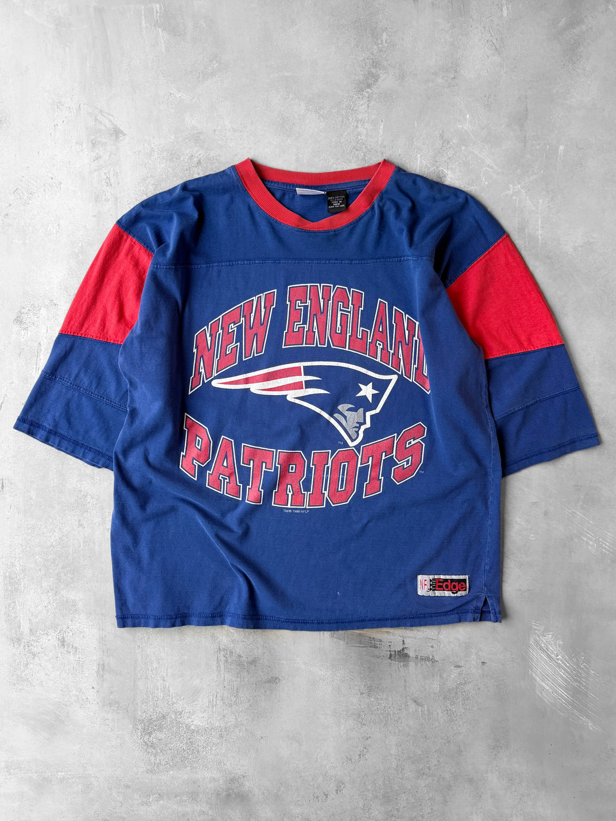 New England Patriots T-Shirt '96 - Large