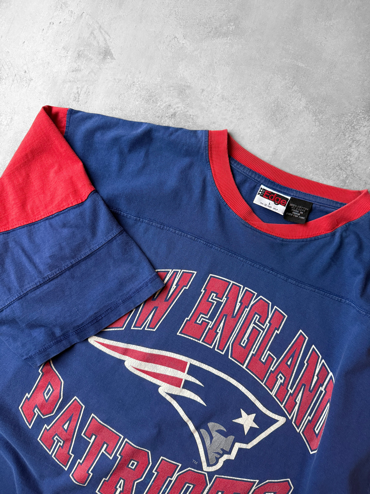 New England Patriots T-Shirt '96 - Large