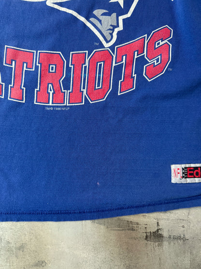 New England Patriots T-Shirt '96 - Large