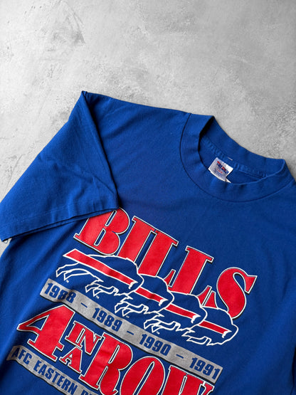 Buffalo Bills Division Titles T-Shirt '91 - Medium