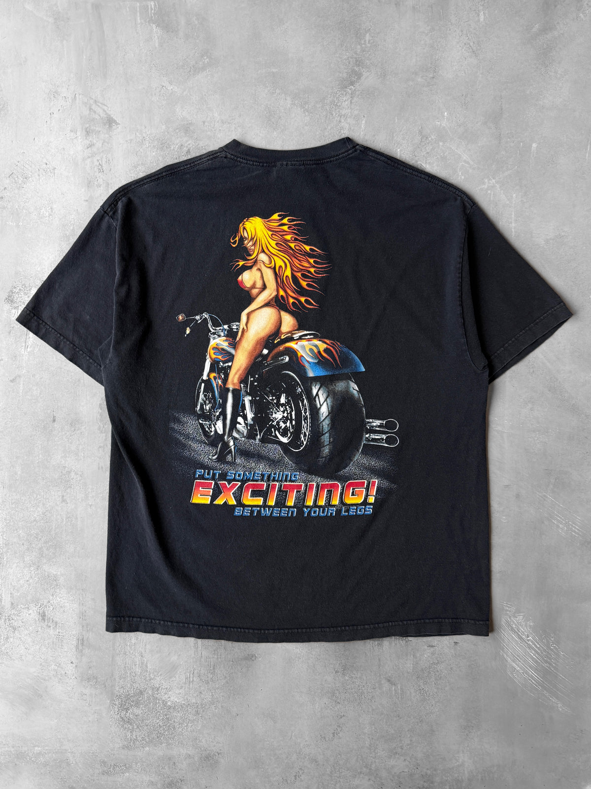 Colorado Belle Motorcycle T-Shirt 90's - XL