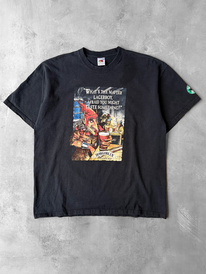 Hobgoblin Ruby Ale T-Shirt Y2K - Large