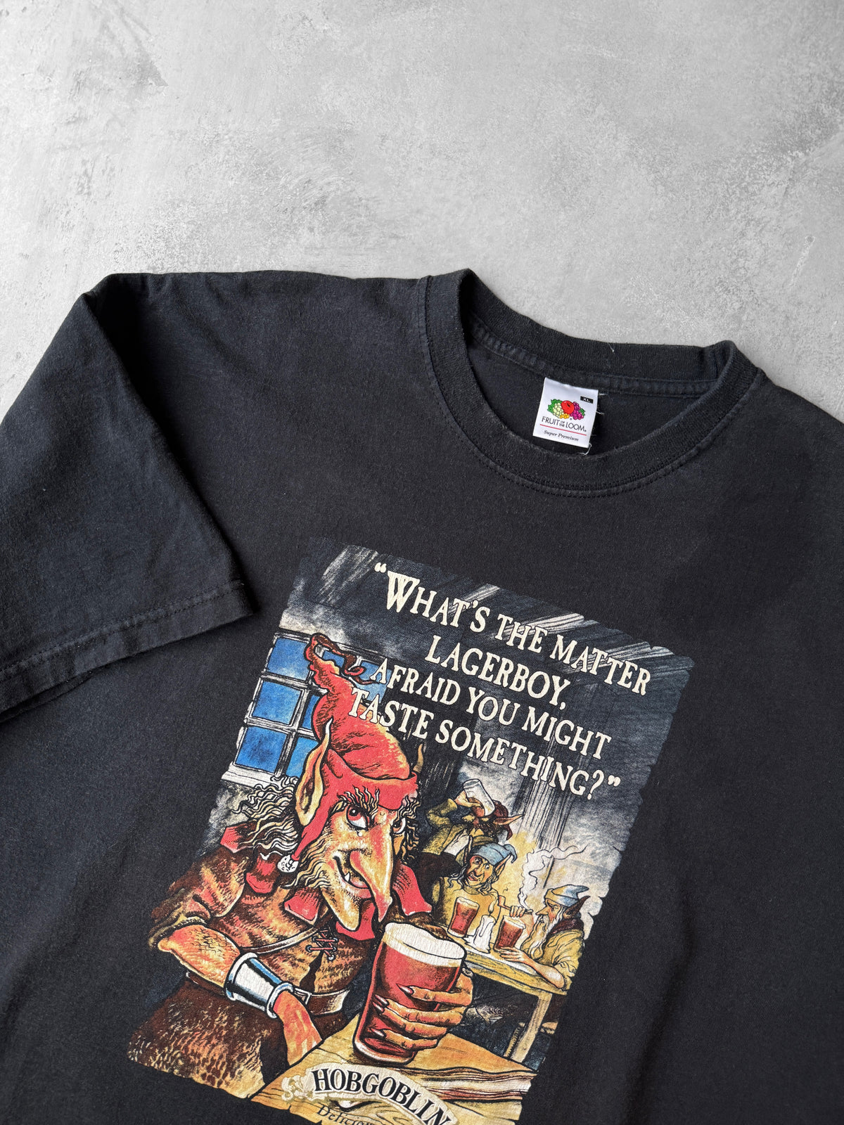 Hobgoblin Ruby Ale T-Shirt Y2K - Large