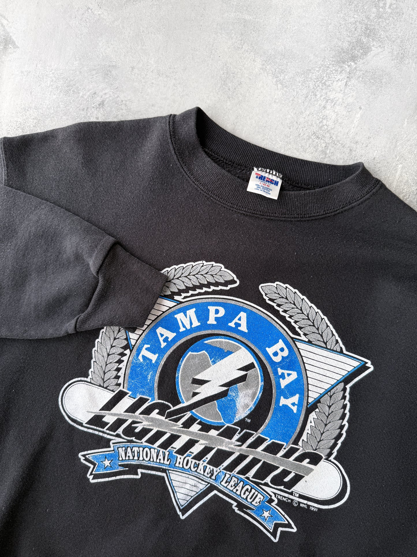 Tampa Bay Lightning Sweatshirt '91 - Medium