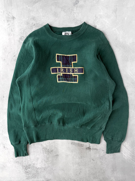 Notre Dame Irish Sweatshirt 90's - Large