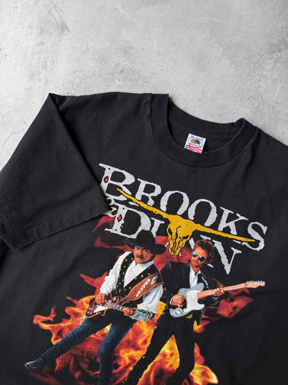 Brooks & Dunn Electric Rodeo T-Shirt 90's - XL