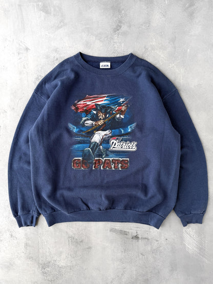New England Patriots Sweatshirt Y2K - XL
