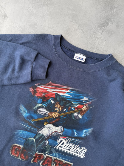 New England Patriots Sweatshirt Y2K - XL