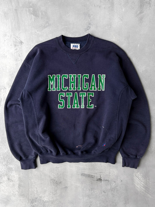 Michigan State University Sweatshirt 90's - Large