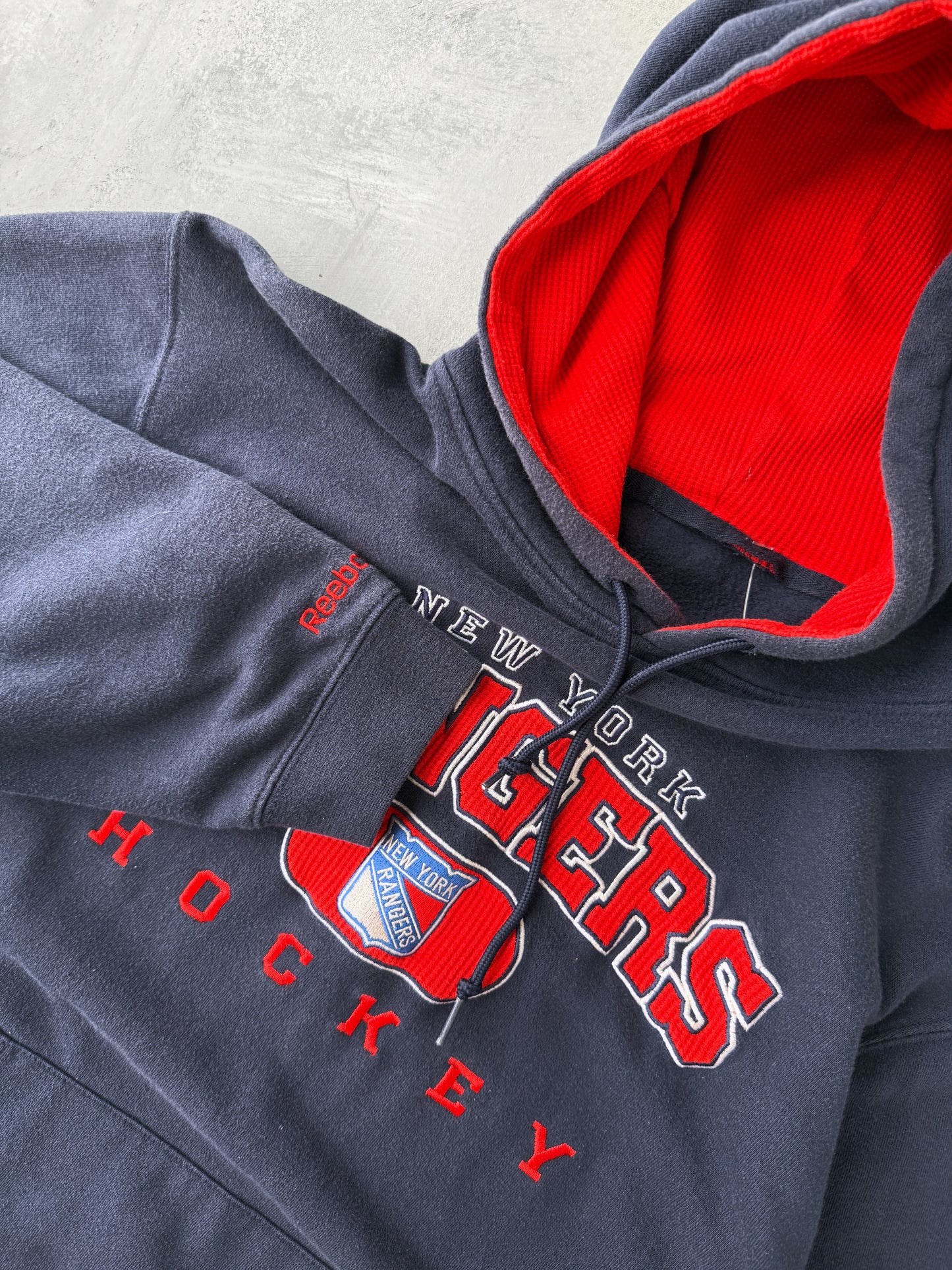 New York Rangers Hoodie 00's - Large
