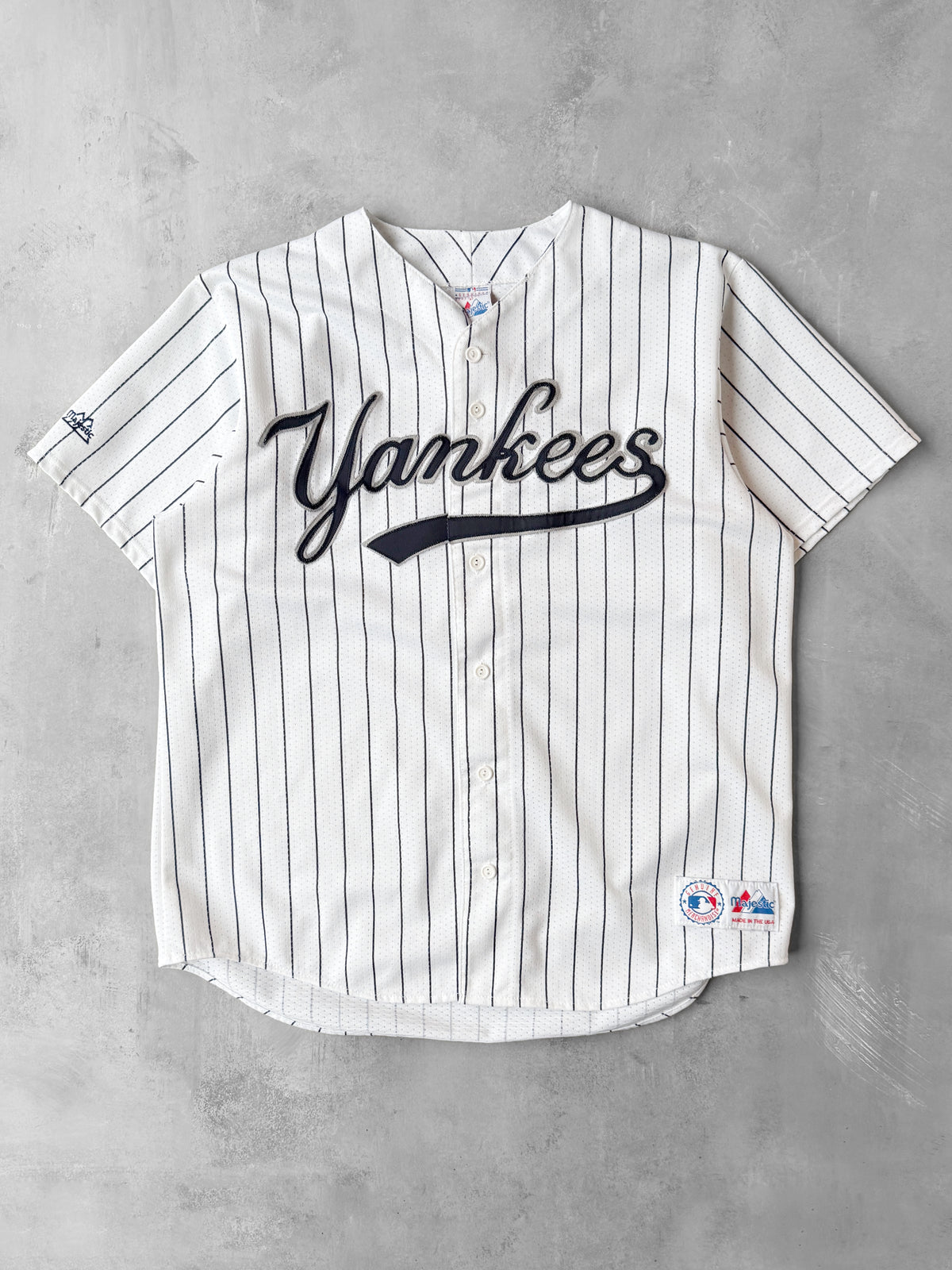 New York Yankees Pinstripe Jersey 90's - Large