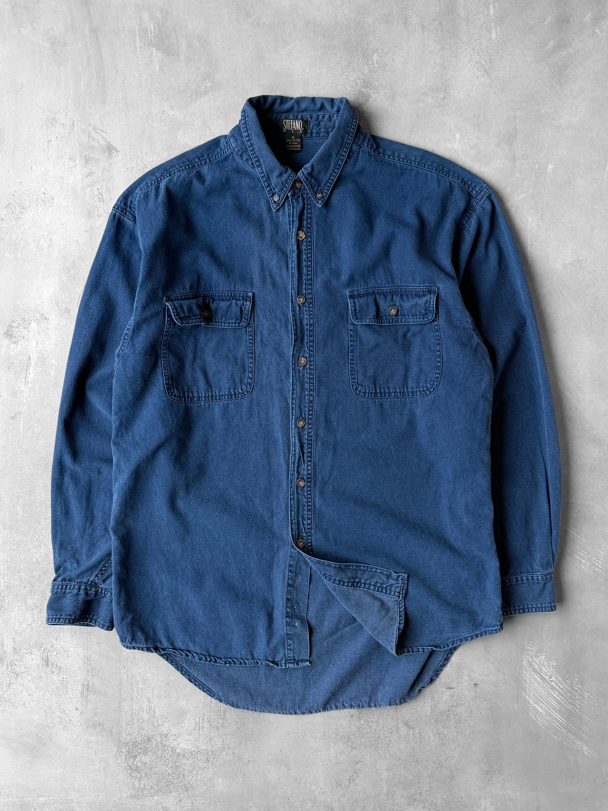 Dark Denim Oxford Shirt 90's - XL