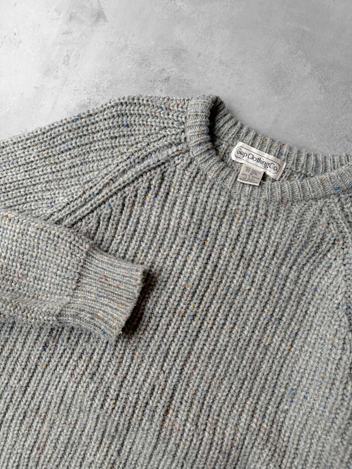 GAP Chunky Sweater 80's - Medium