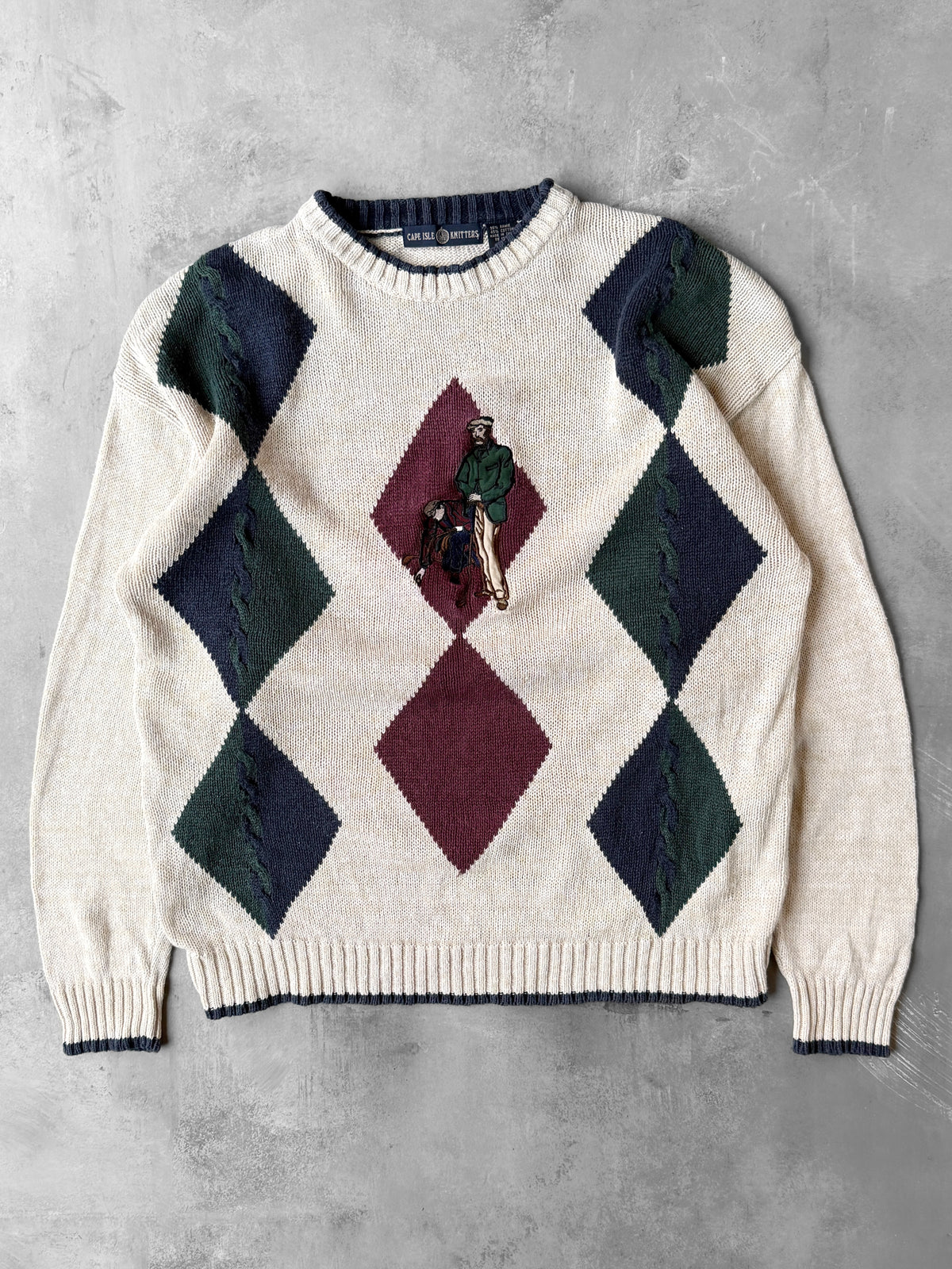 Golf Sweater 90's - Large