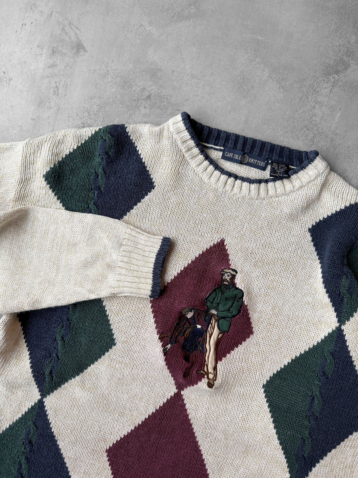 Golf Sweater 90's - Large