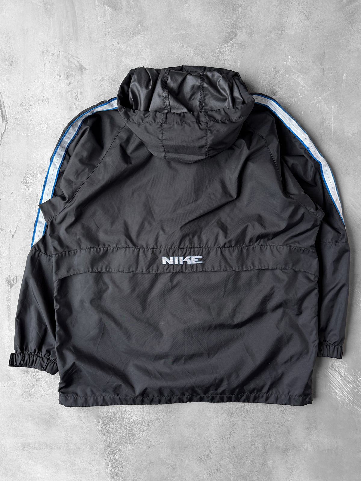 Nike Pullover Windbreaker Jacket Y2K - Large