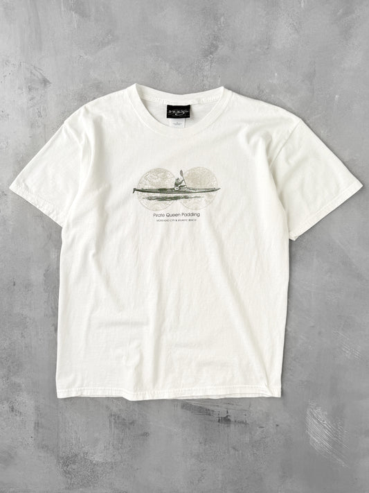 Pirate Queen Paddling T-Shirt '99 - Large