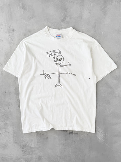 Los Alamos Alien T-Shirt 90's - XL