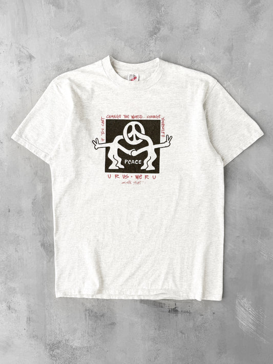 Peace T-Shirt 90's - Large