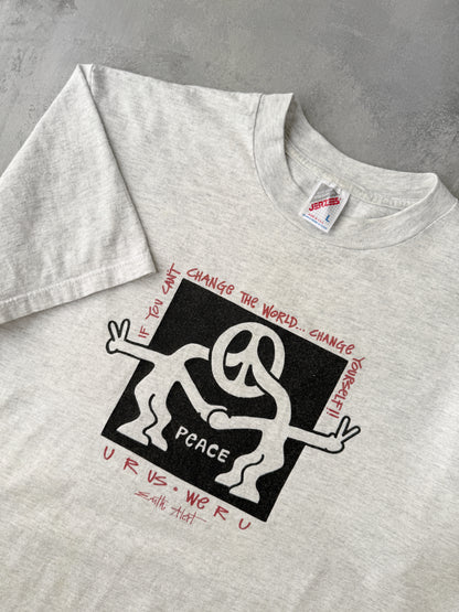 Peace T-Shirt 90's - Large