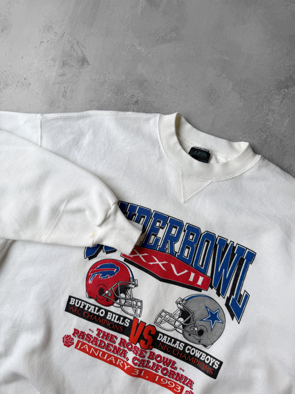 Super Bowl XXVII Sweatshirt '93 - XL