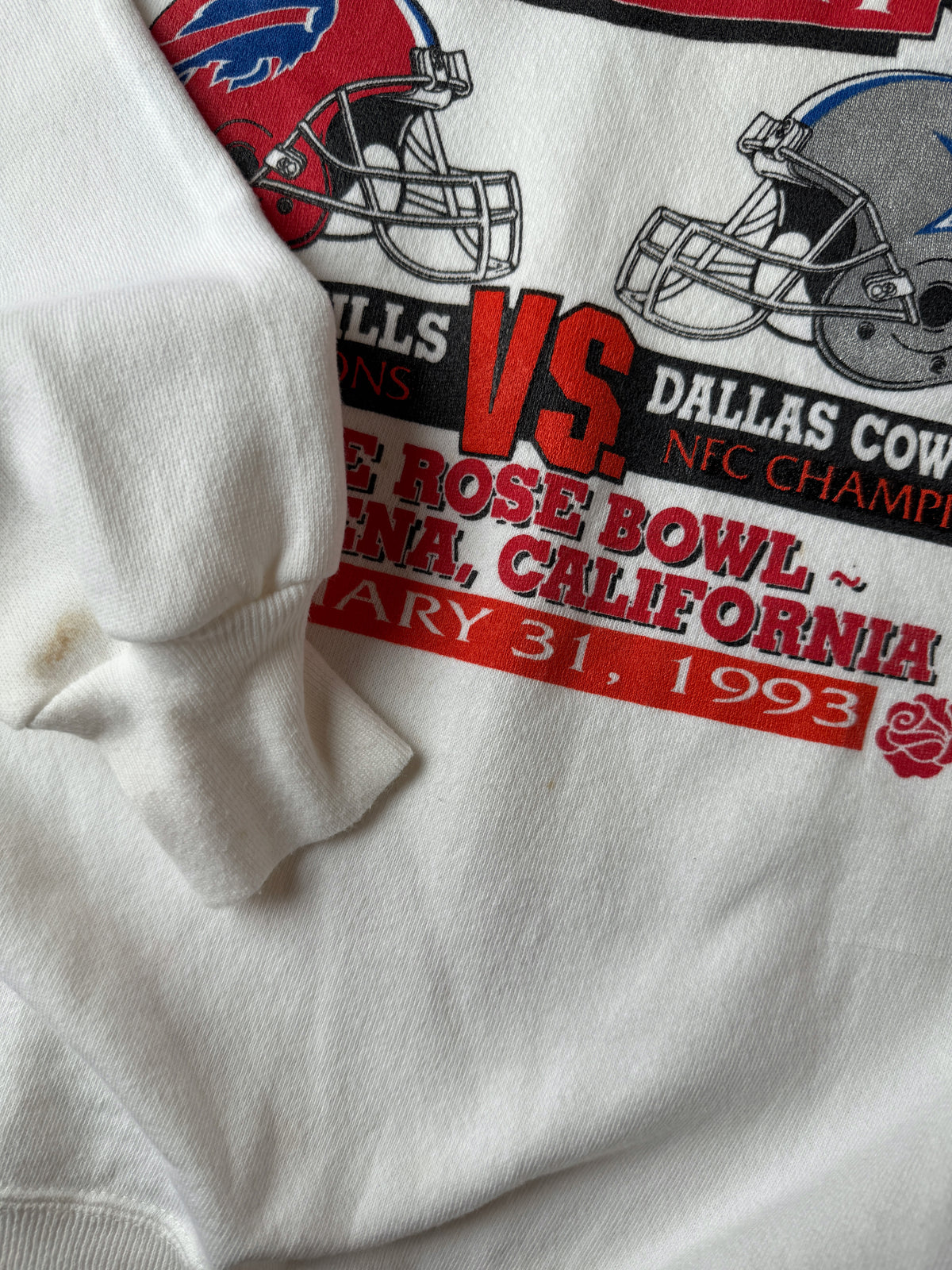 Super Bowl XXVII Sweatshirt '93 - XL