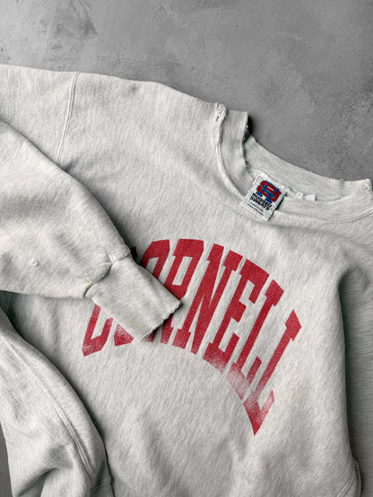 Distressed Cornell University Sweatshirt 90's - XXL