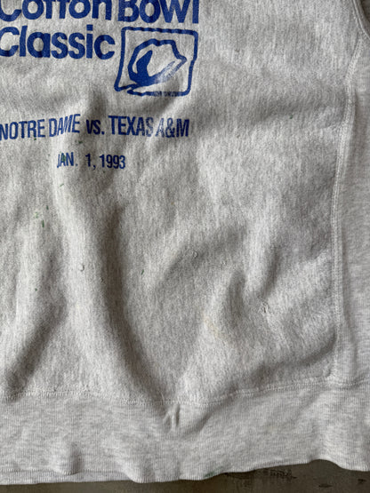 Distressed Cotton Bowl Sweatshirt '93 - XL