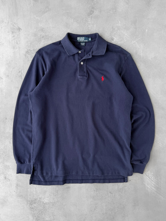 Polo Ralph Lauren Navy Polo 90's - Medium