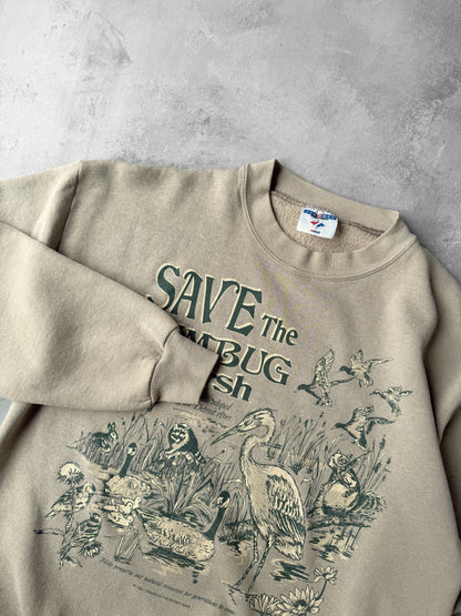Save the Humbug Marsh Sweatshirt '99 - Medium / Large