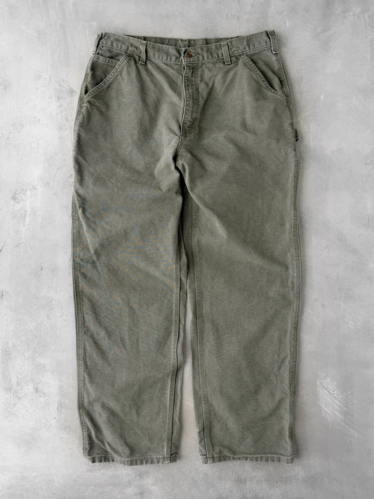Carhartt Green Carpenter Jeans ‘13 - 36x32