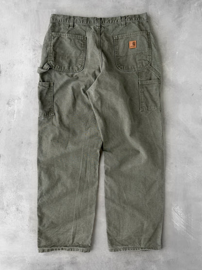 Carhartt Green Carpenter Jeans ‘13 - 36x32