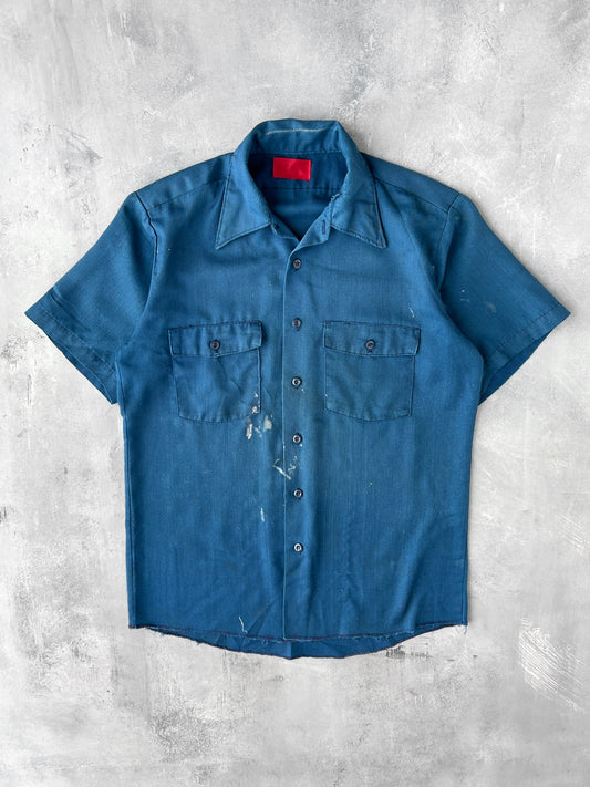 Distressed Button Down 80's - Medium / Large