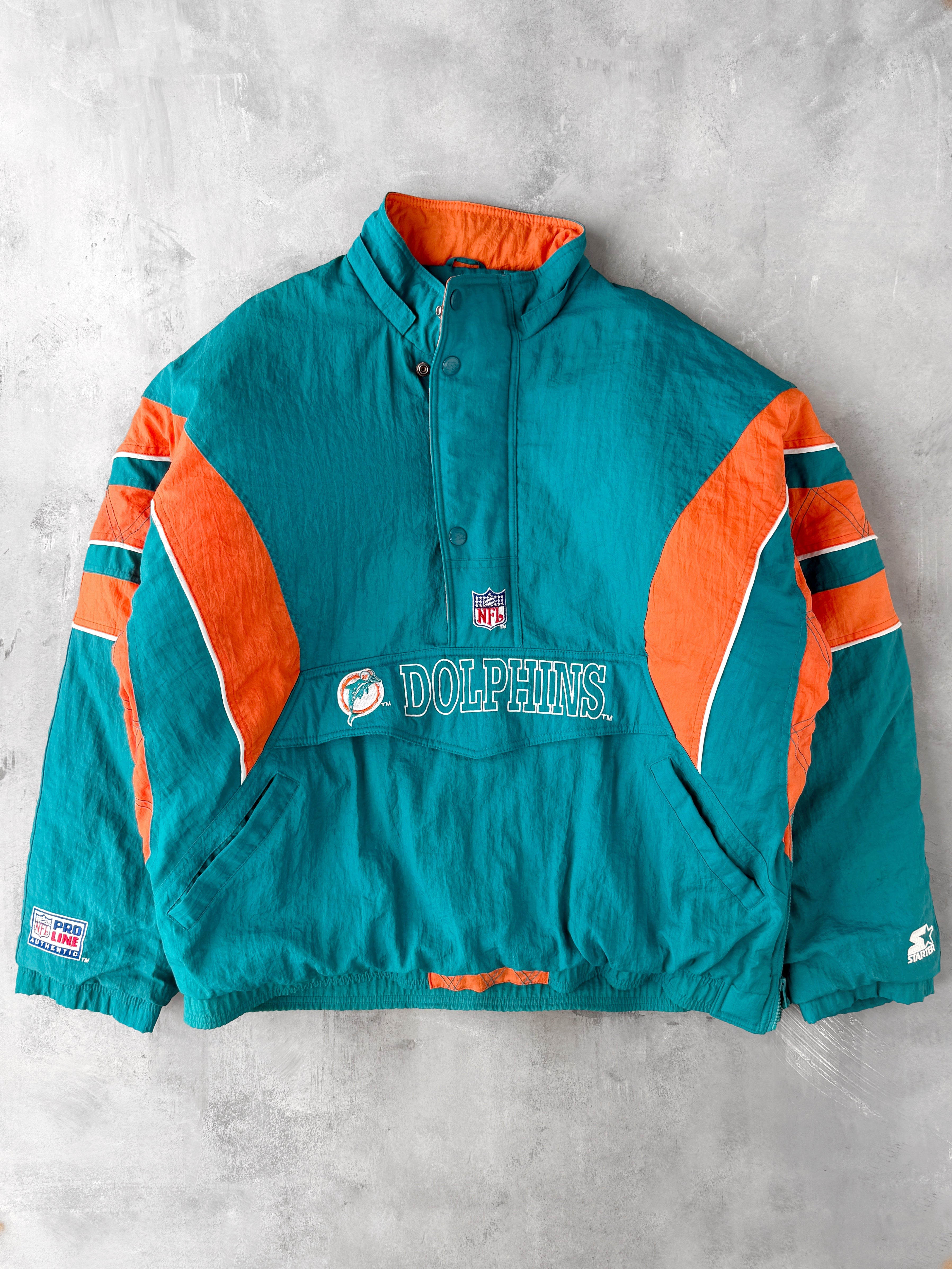 Miami Dolphins Puffer Coat 90's - XXL – Lot 1 Vintage