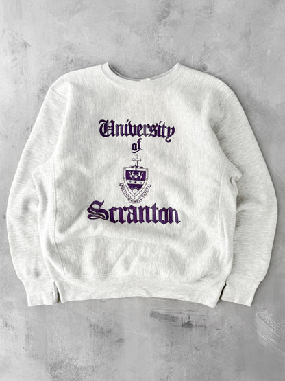 University of Scranton Sweatshirt 90's - Large
