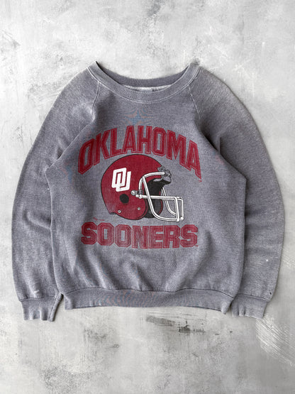 University of Oklahoma Sweatshirt 80's - Medium