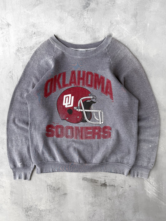 University of Oklahoma Sweatshirt 80's - Medium