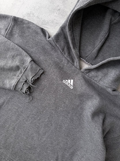 Adidas Center Logo Hoodie Y2K - XL