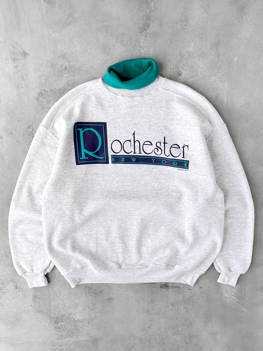 Rochester Turtleneck Sweatshirt 90's - XL