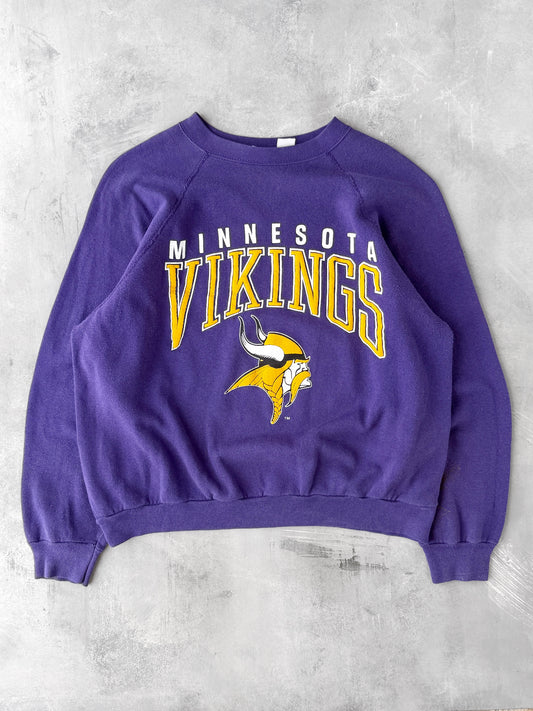 Minnesota Vikings Sweatshirt 80's - Large