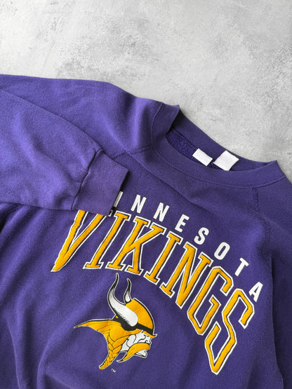 Minnesota Vikings Sweatshirt 80's - Large
