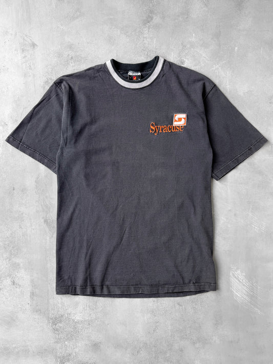 Syracuse University Logo T-Shirt 90's - Large
