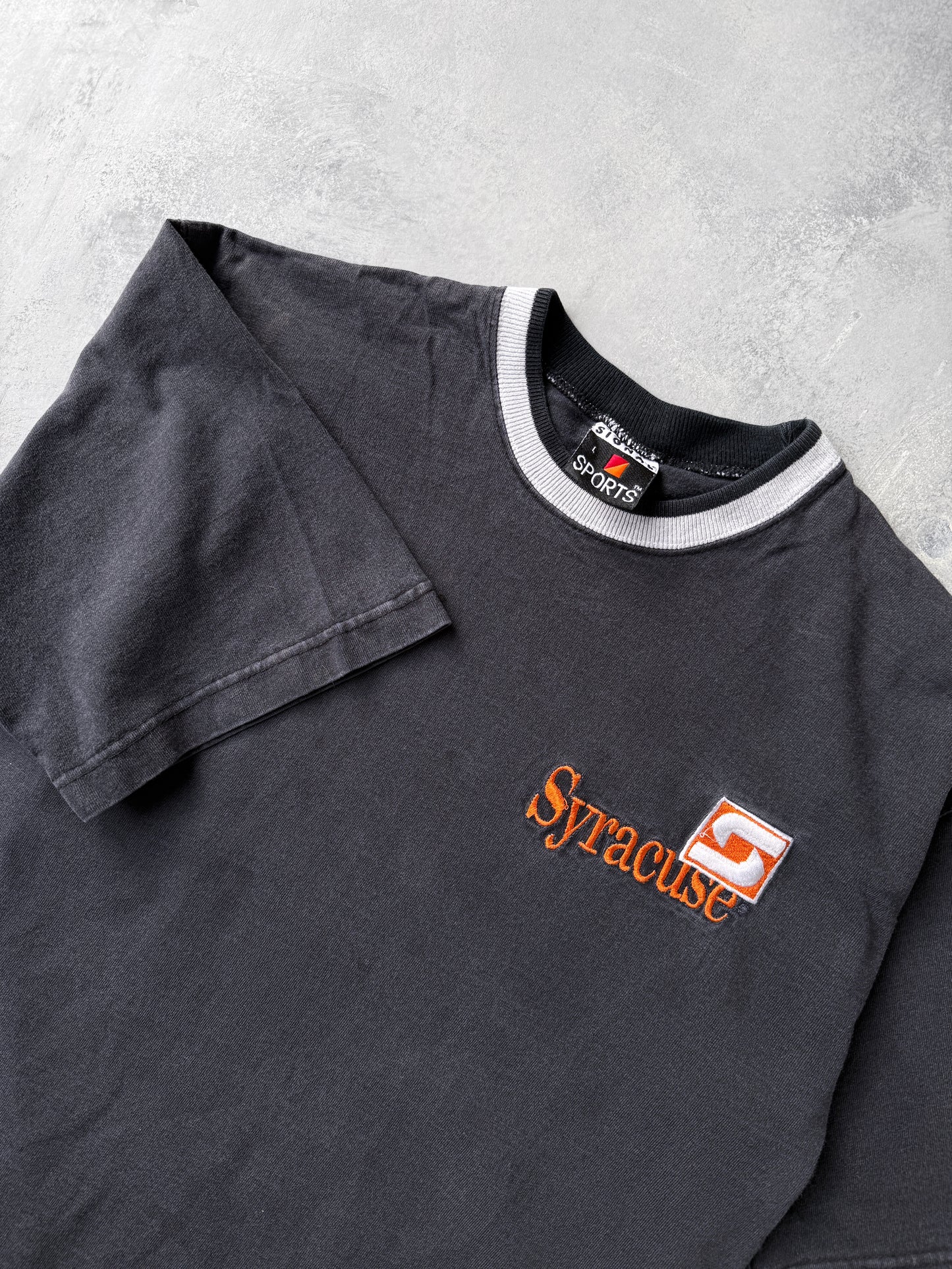 Syracuse University Logo T-Shirt 90's - Large
