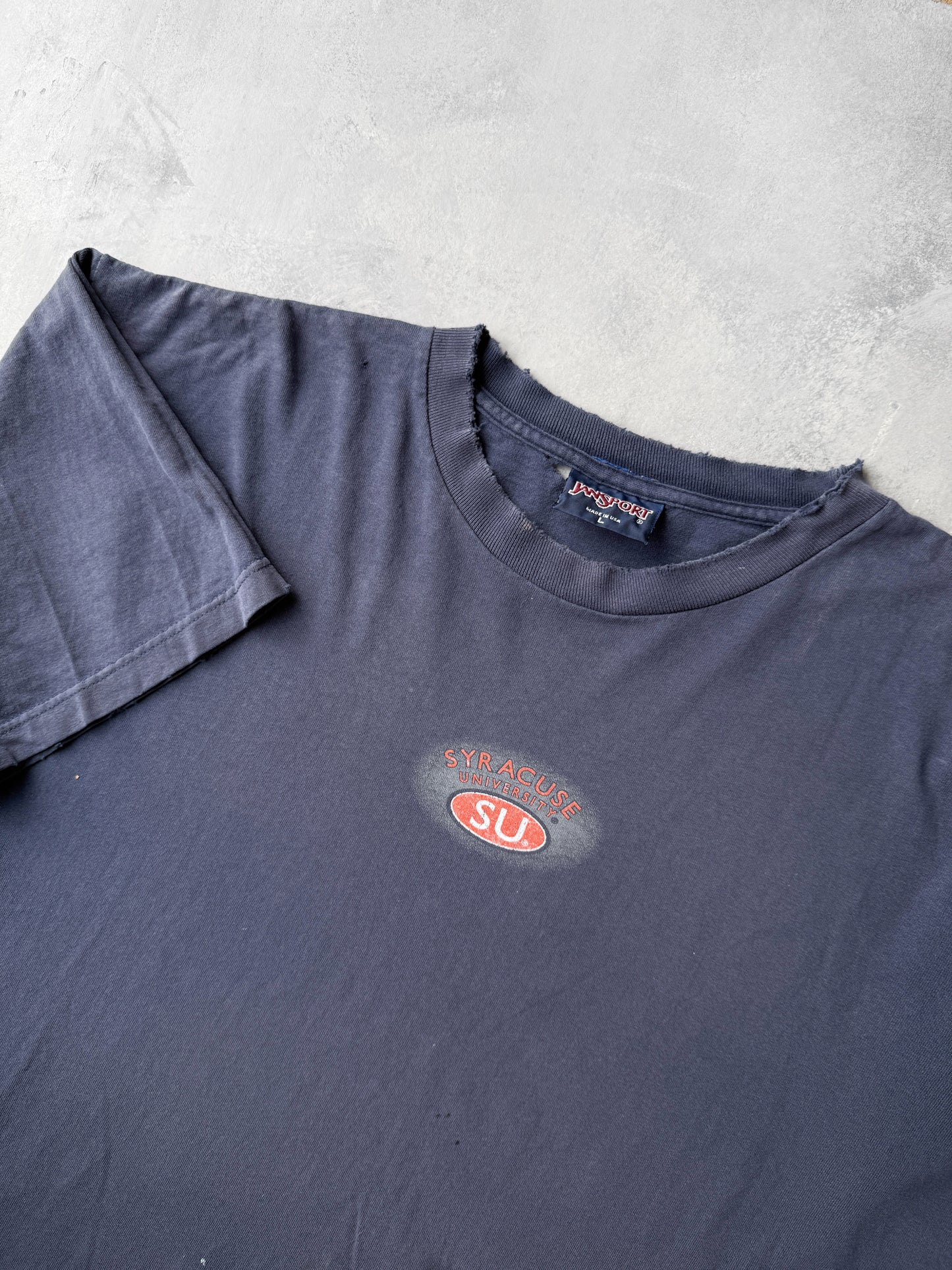 Syracuse University Distressed T-Shirt 90's - XL