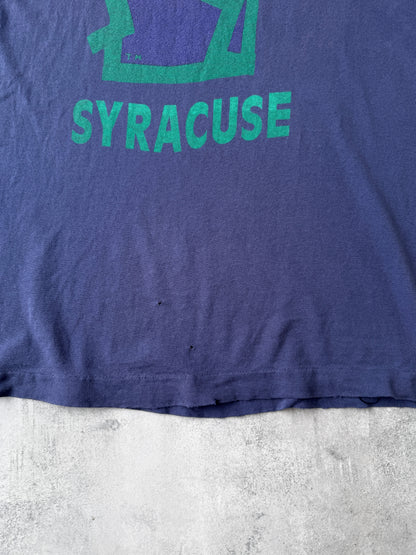 Syracuse Stick Figure T-Shirt 90's - Large