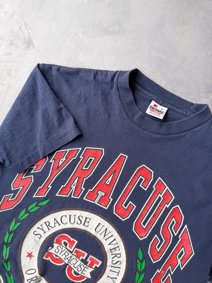 Syracuse University Graphic T-Shirt '91 - Medium
